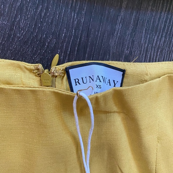 Runaway The Label Latel Skirt and Top In Marigold - Picture 5 of 7